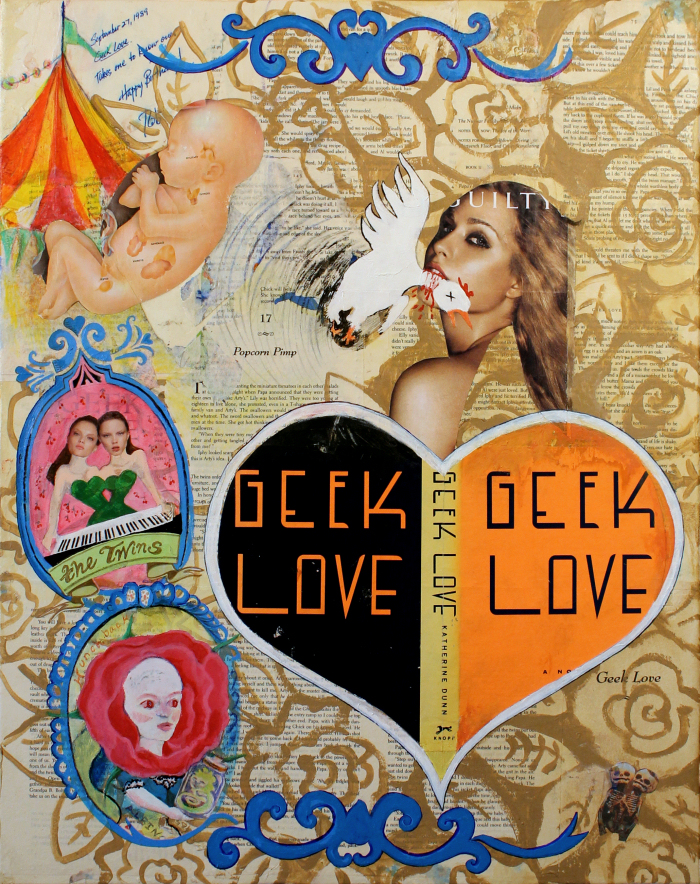 Geek Love art by Elisha Sarti @ Bound Requiem Show, Last Rites Gallery NYC